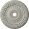 Ekena Millwork Viceroy Ceiling Medallion (Fits Canopies up to 4 7/8"), 35 1/8"OD x 4 7/8"ID x 2 1/2"P, Pot of Cream CM35VIPCF - alternate 1